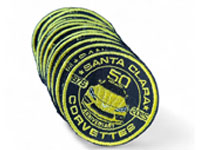 Custom embroidered patches