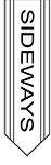Sideways text illustration