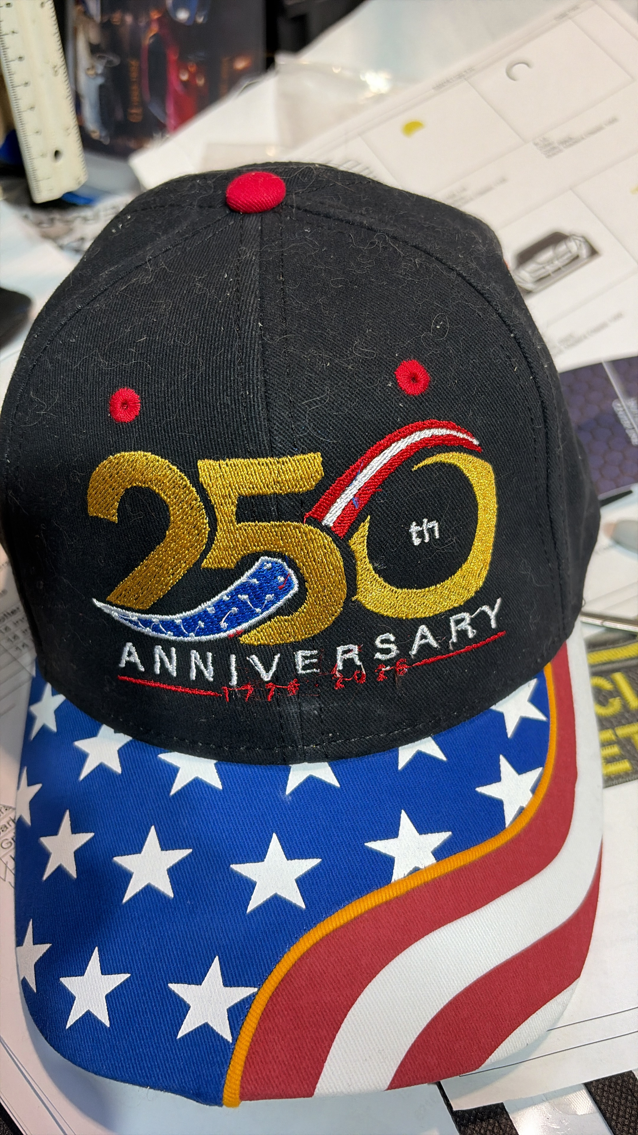 Custom embroidery project by Hot Threadz